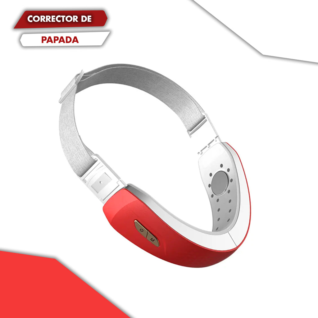 Masajeador reductor de papada eléctrico, diseño plegable y compacto