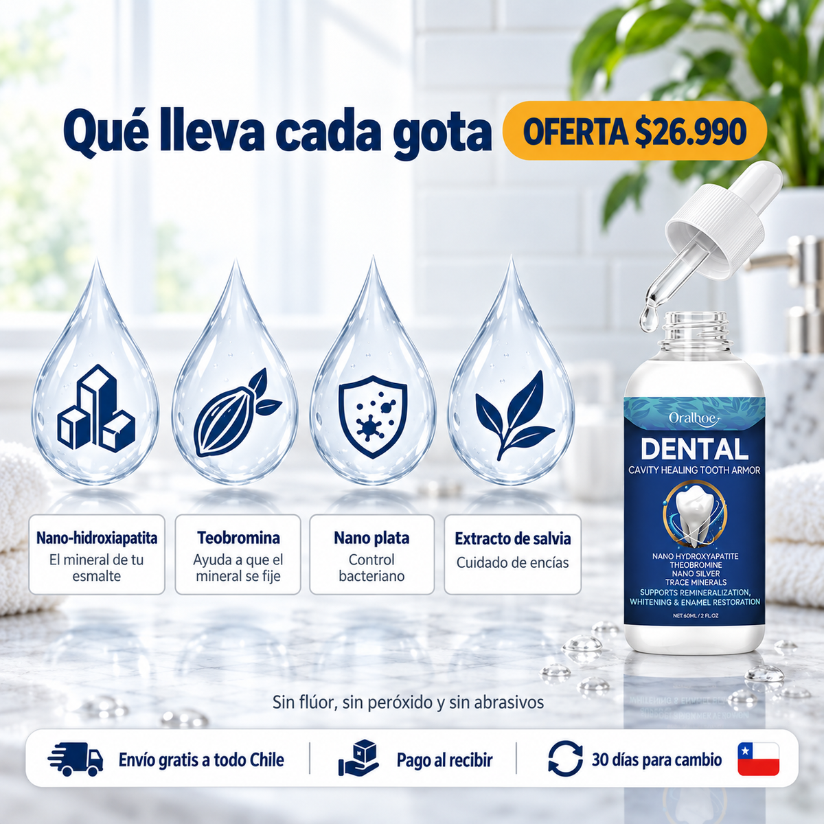 Dental Cavity Healing™ - Protección y Fortalecimiento Dental Avanzado