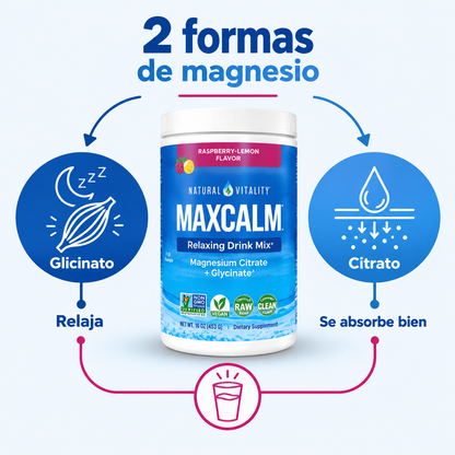 MAXCALM™ Magnesio Glicinato + Citrato