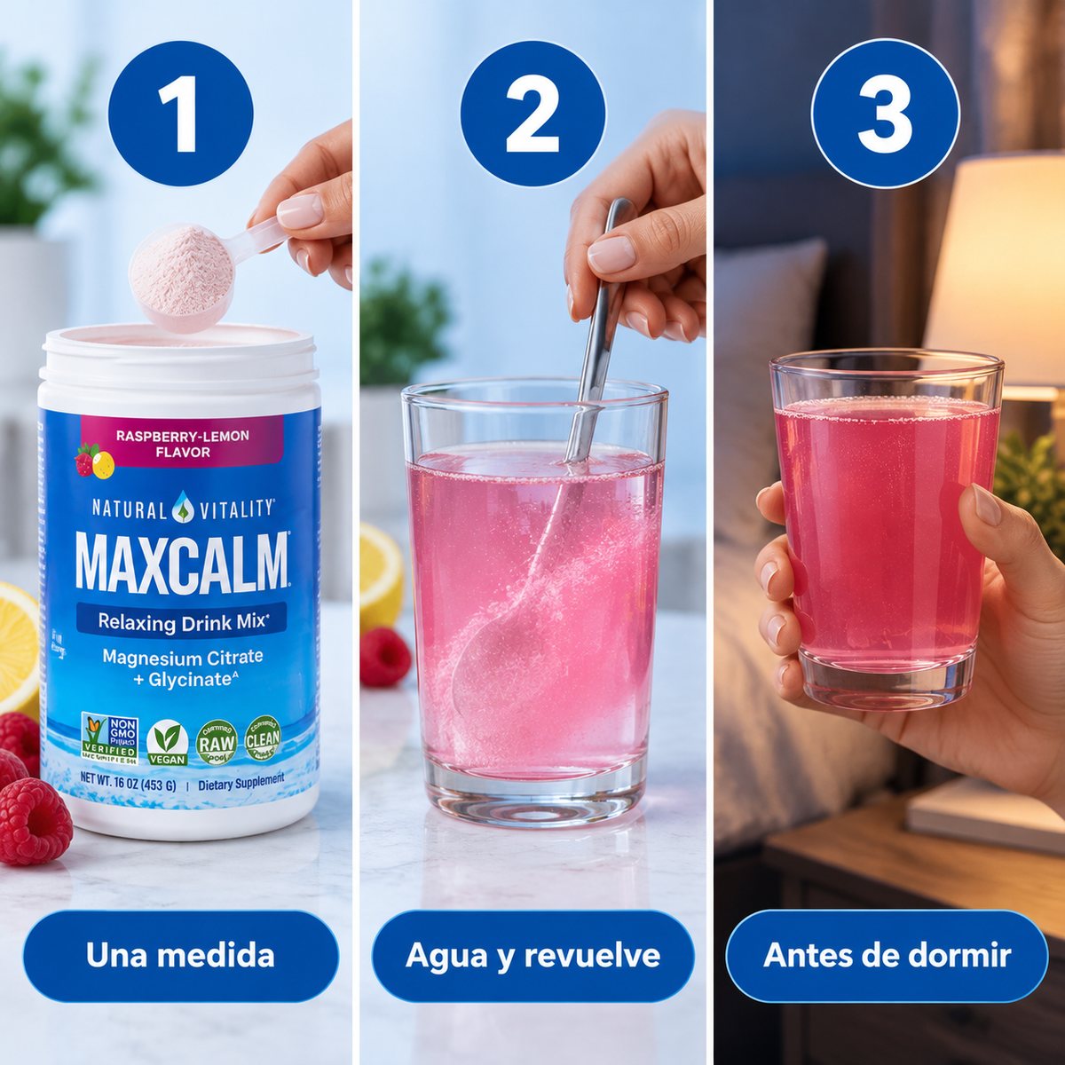 MAXCALM™ Magnesio Glicinato + Citrato
